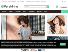 Tablet Screenshot of pereirinha.com
